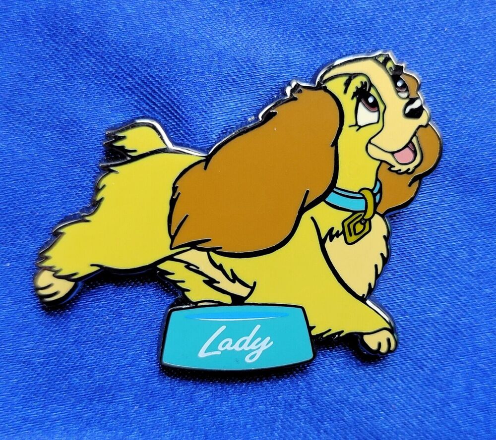 Disney Pins Lady & the Tramp - Disney Catalog Full Body Lady w/ dog dish LE 1000
